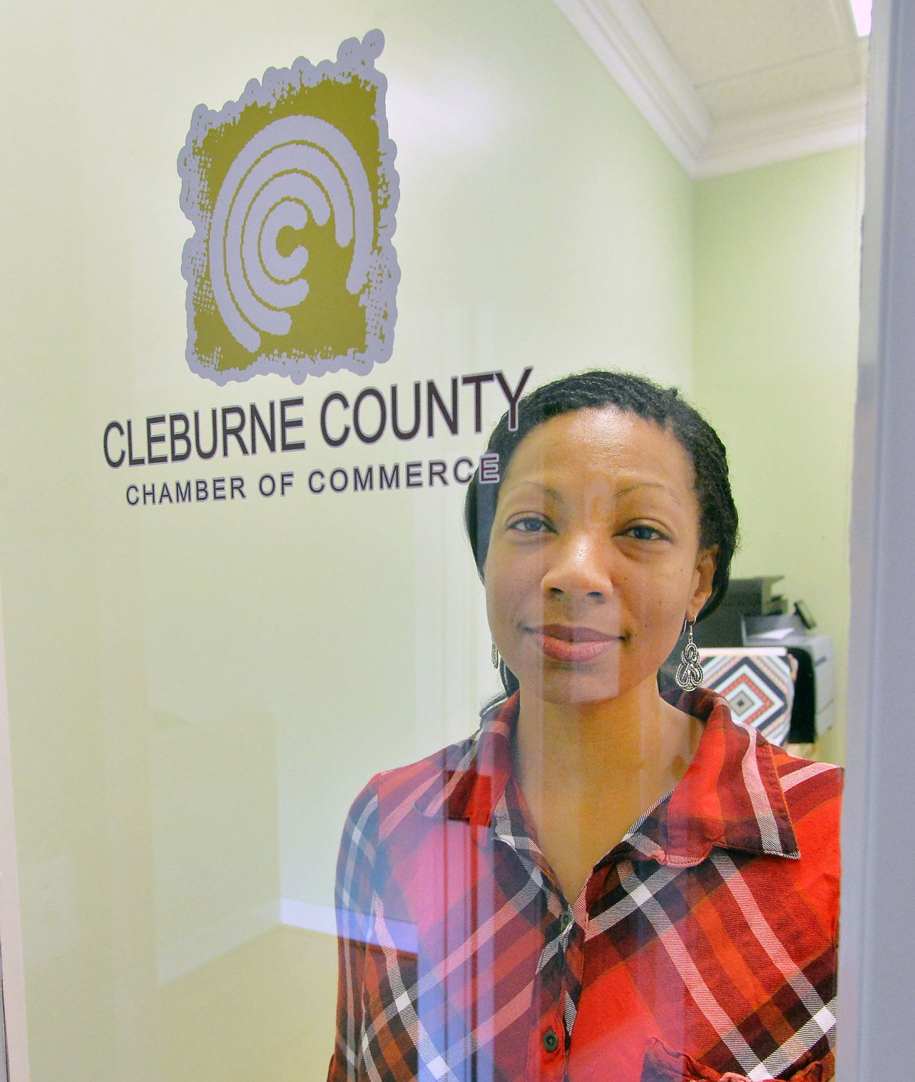Cleburne County Chamber of Commerce director Beverly Ervin